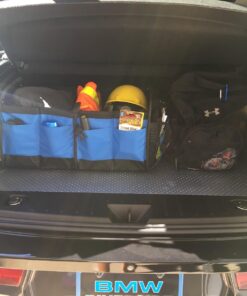 Trunk Crate Pro Collapsible Portable Multi Compartments Heavy Duty Non-Slip Cargo Trunk Organizer Storage, Blue Large 42 71AJNJzeSL 1