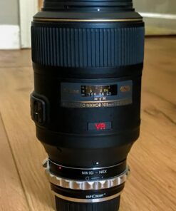 K&F Concept Lens Mount Adapter Compatible with Nikon G AF-S F AIS AI Nikkor F Mount G-Type D/SLR Lens to Sony Alpha E-Mount NEX Camera Compatible with Sony Alpha A7,A6000,A6300,A6500,A5000,A5100 NIK(G)-NEX 31 71AJSiT8CyL