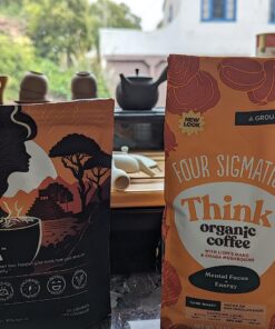 Four Sigmatic Mushroom Ground Coffee, Lion's Mane, 12 Ounce Think w/ Lion's Mane & Chaga 12 Ounce (Pack of 1) 29 71AJZ7t31wL