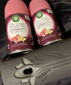 Air Wick Pure Freshmatic Automatic Spray Starter Kit, (Gadget + 2 Refills), Summer Delights, Air Freshener, Essential Oil, Odor Neutralization, Packaging May Vary 24 71AKSqTmEbL
