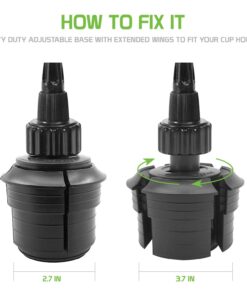 Car Cup Holder Phone Mount, Phone Holder Mount Cradle Compatible for Apple iPhones, Samsung Galaxy, LG, Moto Series Google Pixel Smartphones (Goose Neck) Goose Neck 14 71AKtgcYxpL