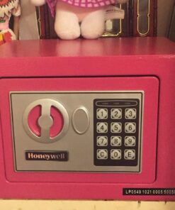 Honeywell Safes & Door Locks 5005P Steel Security Safe with Digital Lock, 0.17-Cubic Feet, Pink 30 71AKwS CIoL