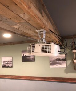 QualGear PRB-717-Wht Ceiling Mount Projector Accessory White Mount 53 71ALKE94e3L