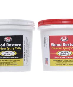 Alternative view of J-B Weld 40007 Wood Restore Premium Epoxy Putty Kit - 64 oz. 64 Ounce