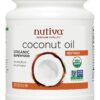 Nutiva Organic, Neutral Tasting, Steam Refined Coconut Oil from non-GMO, Sustainably Farmed Coconuts, 54 Fl Oz (Pack of 1) 54 Fl Oz (Pack of 1) 38 71AM4G Kg2L