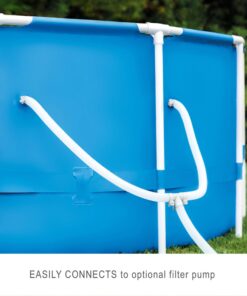 INTEX 28201EH 10ft x 30in Metal Frame Pool with Cartridge Filter Pump for Above-Ground Pool 25 71AMOzcddcL