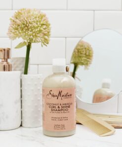 SheaMoisture Shampoo Curl and Shine for Curly Hair Coconut and Hibiscus Paraben Free Shampoo 13 oz 13 Fl Oz (Pack of 1) 44 71AMQOMn RL