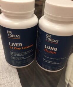 Dr. Tobias Liver 21 Day Cleanse, Herbal Liver Detox Cleanse with Solarplast, Artichoke Extract, Milk Thistle & Dandelion Extract, for Liver Cleanse & Detox, 63 Vegetable Capsules (3 Daily) (63 Count) 63 Count (Pack of 1) 25 71AMhUjz4L