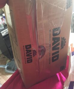 DAVID Roasted and Salted Bar-B-Q Jumbo Sunflower Seeds, 5.25 oz, 12 Pack 5.25 Ounce (Pack of 12) 9 71ANIz4BGhL