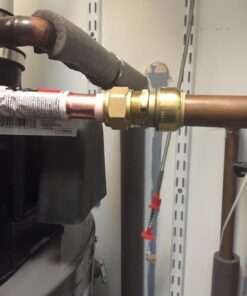 SharkBite 3/4 Inch MNPT Adapter, Push To Connect Brass Plumbing Fitting, PEX Pipe, Copper, CPVC, PE-RT, HDPE, U134LFA 3/4 in. 20 71AOawFKnJL