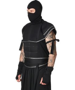 Adult Ninja Warrior Costume Extra Large Black 9 71APCRxRrXL