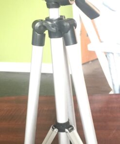 Acuvar 50" Smartphone, Camera & Camcorder Tripod with Phone Mount to Fit All Phones, iPhone & All Samsung Galaxy Android & Nikon Canon Sony Olympus Fuji Cameras & Much More with Carrying Bag Universal Mount 34 71AQ XRnxDL 1