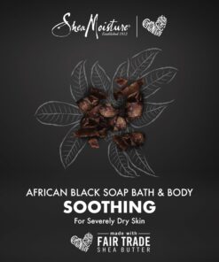 SheaMoisture Bar Soap African Black Soap for Troubled Skin Cleanser with Shea Butter 8 oz 6 Count (Pack of 1) 19 71AQhb5MemL