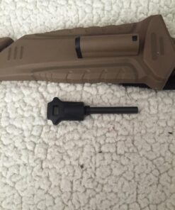 StatGear Surviv-All Fixed-Blade Bowie Knife with Sheath, Firestarter, Sharpener & Cord Cutter for Hunting Camping Outdoors Hiking EDC 27 71AQi01DefL 1