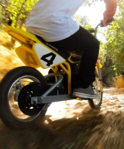 Razor MX650 Dirt Rocket Off-Road Motocross Bike – 36V Electric Ride-On, Up to 17 mph, Dual Suspension, Hand-Operated Dual Brakes, Twist Grip Throttle, Authentic Bike Geometry 26 71AR4SFpKKL