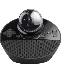 Logitech BCC950 Desktop Video Conferencing Solution, Full HD 1080p B23 Video Calling, Hi-Definition Webcam, Speakerphone with Noise-Reducing Mic, For Skype, WebEx, Zoom PC/Mac/Laptop/Macbook - Black Standard Packaging 21 71AR9eNSTsL