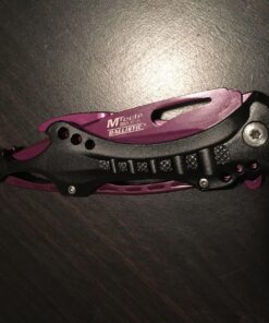 MTECH USA MT-A705 Series – Spring Assisted Folding Knife, Pocket Clip, Tactical, EDC, Self Defense Purple 4.5-inch closed 54 71ARTnSEY7L