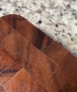 Ironwood Gourmet Large End Grain Prep Station Acacia Wood Cutting Board, 14 x 20-Inch, Brown 14" x 20" 44 71ARdWLgbiL