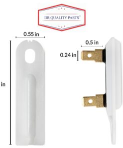 3392519 Dryer Thermal Fuse - Replacement Part for Whirlpool and Kenmore Exact Fit DR Quality Parts™ 3388651 WP3392519VP 694511 28 71ARpibDfDL