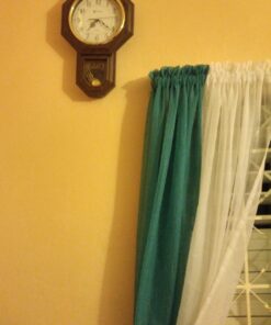 Timekeeper Essex Westminster Chime Faux Wood Pendulum Wall Clock, 17.5" x 11.25", Walnut Brown 17.5" x 11.25" Model: 180WAGM w/ Updated Chime 25 71ATefnGrOL