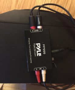 Amazon Basics 3.5mm to 2-Male RCA Adapter Audio Stereo Cable For Speaker, 8 Feet 1-Pack 34 71AVBu18wJL