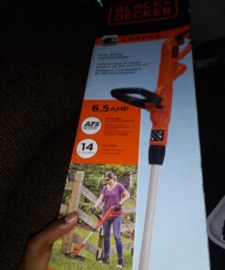 BLACK+DECKER String Trimmer with Auto Feed, Electric, 6.5-Amp, 14-Inch (BESTA510) 36 71AW6Wk o2L