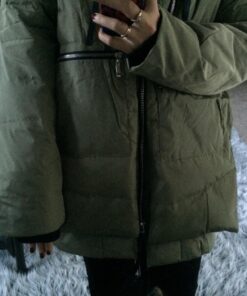 Orolay Women's Thickened Down Jacket Large Green 45 71AWehz71L