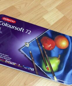 Derwent Colored Pencils, ColourSoft Pencils, Drawing, Art, Metal Tin, 72 Count (0701029) 72 Count (Pack of 1) 35 71AXdBZPrgL