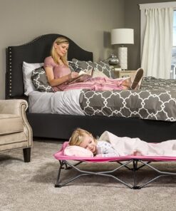 Regalo My Cot Portable Toddler Bed, Includes Fitted Sheet, Pink 35 71AYuU2mOEL