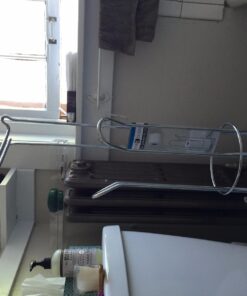 iDesign Classico Metal Toilet Tissue Roll Reserve Organizer for Bathroom, Compact Organizer, Holds 4 Rolls of Toilet Paper, Chrome Set of 1 26 71AZ58f4AvL