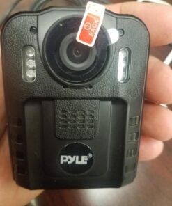 Pyle Premium Portable Body Camera - Wireless Wearable Camera, Person Worn Camera, Compact & Portable HD Body Camera, IR Night Vision, Built-in Rechargeable Battery, LCD Display, 16GB Memory PPBCM9 20 71AZEAQ4K0L