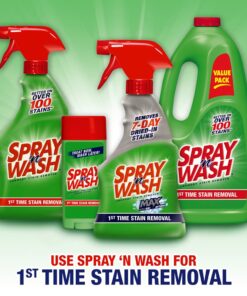 Resolve Spray 'n Wash Pre-Treat Laundry Stain Remover Refill, 360 fl oz (6 Bottles x 60 oz) 60 Ounce (Pack of 6) 11 71AaSlf7RCL