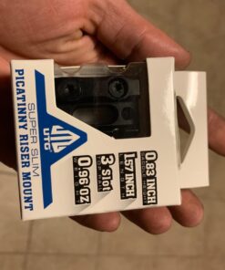 UTG Leapers MT-RSX8S Inc Ss Picatinny Riser Mount, Black, 0.83" 43 71AagDGKlL