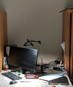 OTUS Desk Lamp Gesture Control, LED Architect Desk lamp for Home Office, Adjustable Metal Swing Arm, Tall Task Light for Drafting or Bedside Table Reading, 12 Brightness, 3 Touch Eye-Caring Modes 47 71Ac08GWWoL