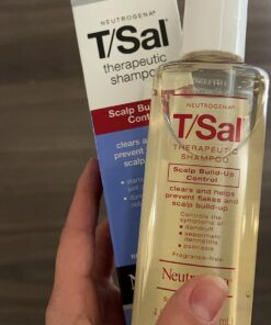 Neutrogena T/Sal Therapeutic Shampoo for Scalp Build-Up Control with Salicylic Acid, Scalp Treatment for Dandruff, Scalp Psoriasis & Seborrheic Dermatitis Relief, 4.5 fl. oz 1 Count 35 71AeKuTERXL 1