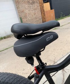 Sunlite Cloud-9 Bicycle Suspension Cruiser Saddle, Cruiser Gel, Tri-color Black 10.5" x 10.5" 28 71AeuFdZJtL