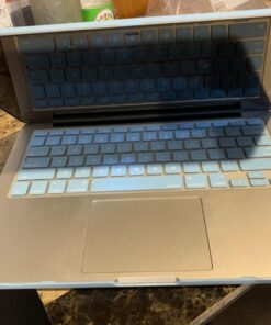 MOSISO Case Only Compatible with MacBook Pro Retina 13 inch (Models: A1502 & A1425) (Older Version Release 2015 - end 2012), Plastic Hard Shell Case & Keyboard Cover & Screen Protector, Airy Blue 70 71AfsyqeseL 2