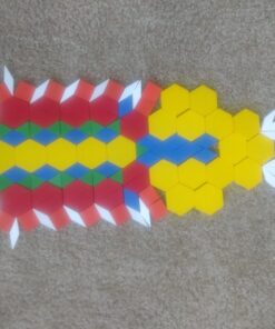 Melissa & Doug Pattern Blocks and Boards - Wooden Classic Toy With 120 Solid Wood Shapes and 5 Double-Sided Panels, Multi-colored - STEAM Animals, Tangrams Puzzle For Kids Ages 3+ Standard 53 71AglRZSbPL