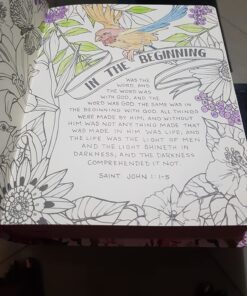 KJV Holy Bible, My Creative Bible, Faux Leather Flexcover - Ribbon Marker, King James Version, Pink Floral 54 71AgramTpgL