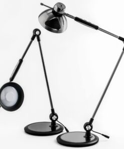 OTUS Desk Lamp Gesture Control, LED Architect Desk lamp for Home Office, Adjustable Metal Swing Arm, Tall Task Light for Drafting or Bedside Table Reading, 12 Brightness, 3 Touch Eye-Caring Modes 34 71AiML4xIyS