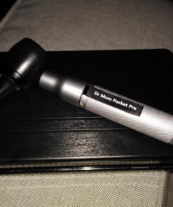 【Lifetime Warranty】4th Generation Doctor Mom LED Pocket Pro Otoscope with both Adult and Pediatric Disposable Specula Tips, Battery, and Protective Hard Plastic Case 40 71AiNsz1iL