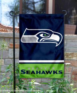 Seattle Seahawks Double Sided Garden Flag 12 71AjNrdy6jL