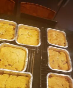 (55 Pack) Foil Pans 8x8, Square Aluminum Pans 8 inch, Disposable Baking Pans for Roasting, Food Containers for Cooking, Baking Cakes, Heating, Prepping Food - Bottom: 6.5 x 6.5 10 71AjUZYFCEL