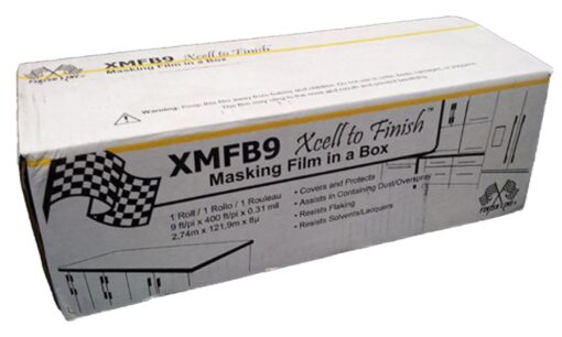 IPS Industries XMFB9 Painters Plastic Masking Film, 400' Length x 9' Width