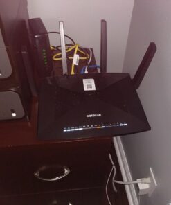 NETGEAR R9000-100NAR Nighthawk X10 AD7200 802.11ac/ad Quad-Stream WiFi Router - Certified Refurbished 53 71AkfZyw9L