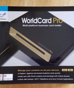 PenPower WorldCard Pro Business Card Scanner (Win/Mac) Black 17 71AkiQbgURL