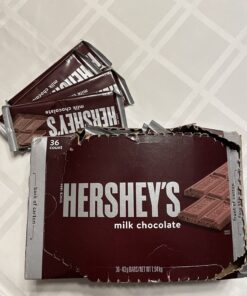 HERSHEY'S Milk Chocolate Candy Bars, 1.55 oz (36 Count) Standard Bar 29 71AlAWl3lL