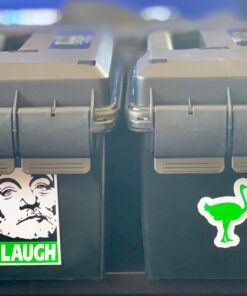 MTM AC50C-40 Ammo Can, 50-Caliber, Heavy-Duty Dual Latching System, Rugged Polypropylene Plastic, O-Ring Seal System, Water Resistant, Bulk Ammo Storage, USA Made, Black 50-Caliber Ammo Can 29 71AlMg4neLL