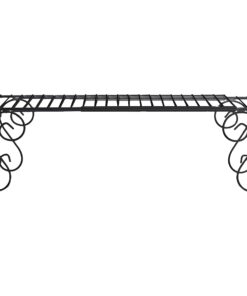 Expandable Scroll Metal 1 shelve,Over The Sink Shelf - Black 23 71Am Dec8VL