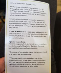 Fun Social Skills and Therapy Game for Adults and Teenagers: CBT Therapeutic Family Game for Meaningful Conversations and Open Communication, Leading to Better Relationships. Great Counseling Tool. 27 71Ap4ao3JEL